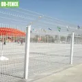 Powder Coated Garden Curved Welded Wire Mesh Fence